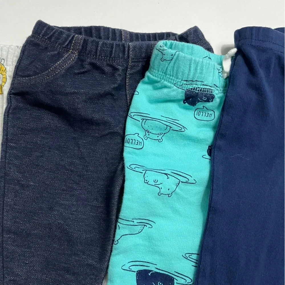 Carters • 4 Pack Baby Pull On Pants Bundle